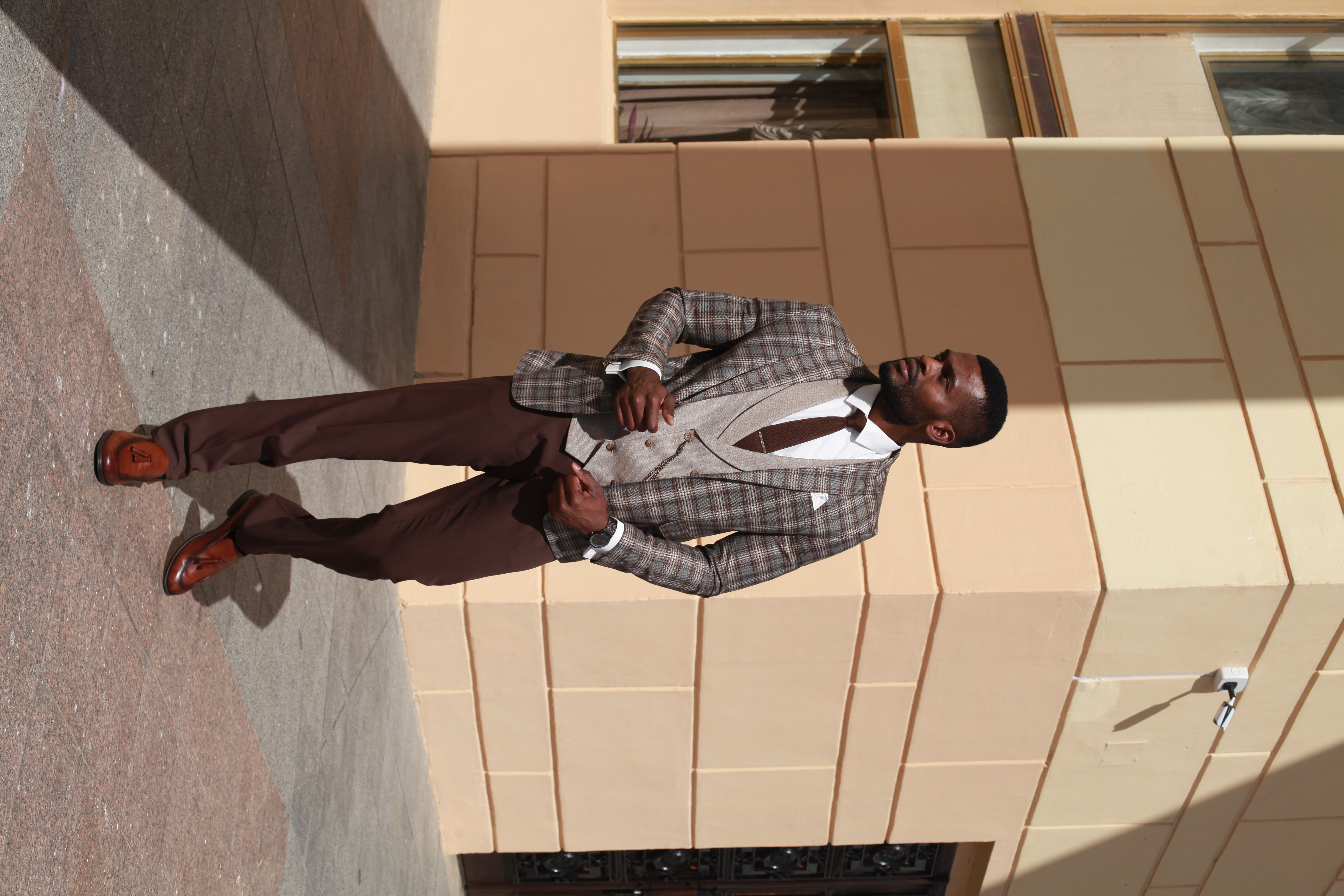 vintage suit fancy walk